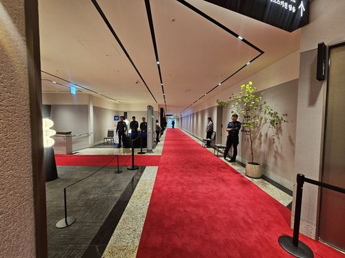 소노캄 경주 지하 1층 대연회장 가는 길sunhyung@yna.co.kr