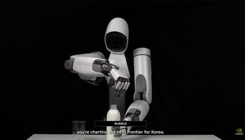 한국의 로봇 기술 [엔비디아 유튜브 캡처]