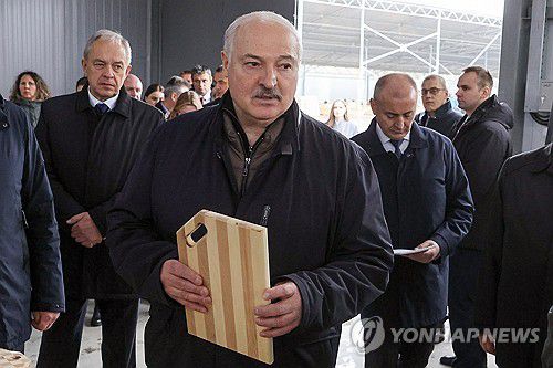 알렉산드르 루카셴코 벨라루스 대통령[AP/벨라루스 대통령실 연합뉴스 자료사진. 재판매 및 DB 금지]