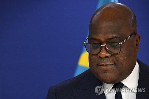 펠릭스 치세케디 민주콩고 대통령[AFP 연합뉴스 자료사진. 재판매 및 DB 금지]