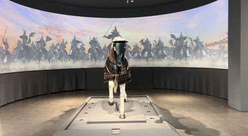 국립가야역사문화센터에 전시된 말 갑옷 재현품[국립가야문화유산연구소 제공. 재판매 및 DB 금지]
