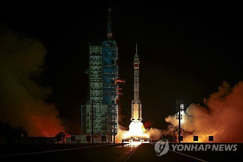 중국의 우주굴기 [EPA 연합뉴스 자료사진. 재판매 및 DB 금지]