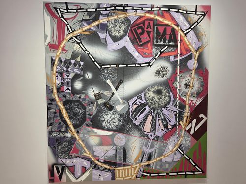 래리 피트먼 작 '야상곡 #1'(서울=연합뉴스) 박의래 기자 = 서울 한남동 리만머핀 서울에서 열리고 있는 래리 피트먼 개인전에 전시된 '야상곡 #1'. 2025.11.6. laecorp@yna.co.kr