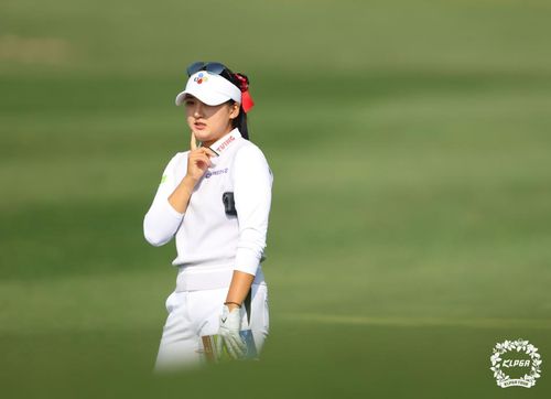 KLPGA 투어 대보 하우스디 챔피언십 1라운드에 출전한 리슈잉 [KLPGA 투어 제공. 재배포 및 DB 금지]