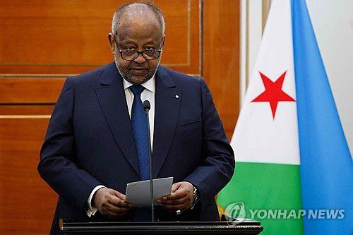 이스마일 오마르 겔레 지부티 대통령[AFP 연합뉴스 자료사진. 재판매 및 DB 금지]