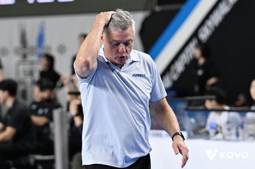 대한항공 헤난 감독[한국배구연맹 제공. 재배포 및 DB 금지]