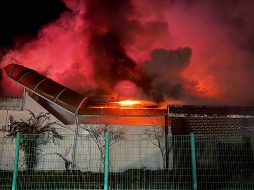 원주 문막읍 주택 화재[강원특별자치도소방본부 제공. 재판매 및 DB 금지]