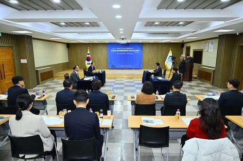 설악권 행정 협의회 회의[속초시 제공. 재판매 및 DB 금지]