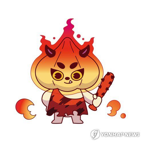 제주산 마늘 캐릭터 '제주마왕'[농협제주본 제공. 재판매 및 DB 금지]