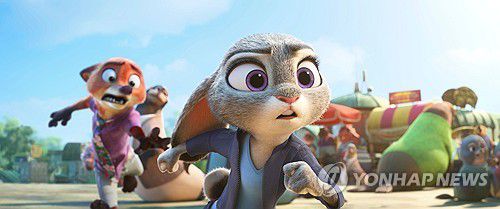 '주토피아 2' 한 장면[Disney via AP 연합뉴스 자료사진. 재판매 및 DB 금지]
