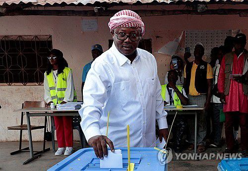 쿠데타로 축출된 우마로 시소코 엠발로 기니비사우 대통령[로이터 연합뉴스 자료사진. 재판매 및 DB 금지]