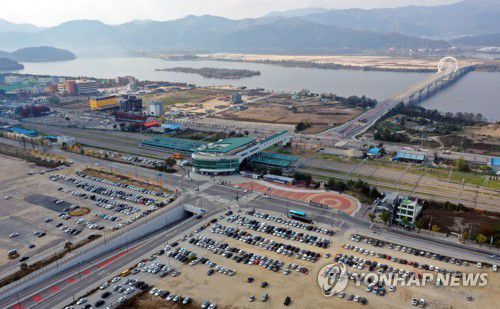 춘천역 일대 전경[연합뉴스 자료사진]