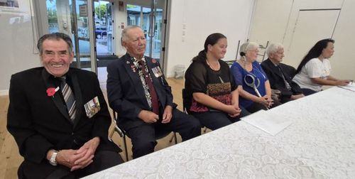 뉴질랜드 6·25 전쟁 참전용사들과 가족들[뉴질랜드 와이카토 한인회 제공]