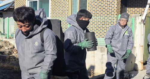 영풍 석포제련소, '사랑의 연탄' 1만6천500장 기부·배달[영풍 제공. 재판매 및 DB 금지]