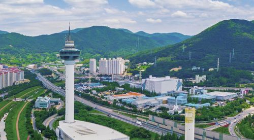 경남 양산의 양산타워[양산타워 홈페이지 캡처. 재판매 및 DB 금지]