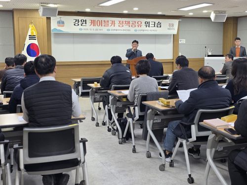 강원 케이블카 정책 워크숍[강원도 제공. 재판매 및 DB 금지]