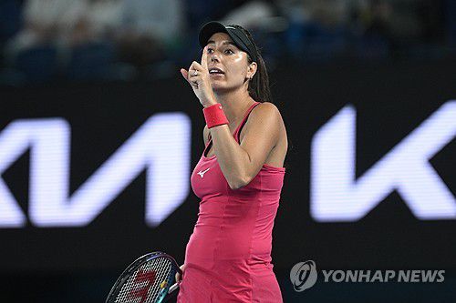 2024년 1월 호주오픈 출전 당시의 도댕. [EPA=연합뉴스]