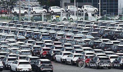전기차 수출 [연합뉴스 자료사진]