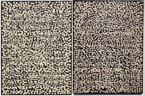 대니얼 보이드 작 '무제(BCWYWFM)'(왼쪽)와 '무제(WSCIWBG)'[국제갤러리 제공. 재판매 및 DB 금지]