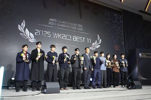 베스트 11.[한국여자축구연맹 제공. 재판매 및 DB 금지]