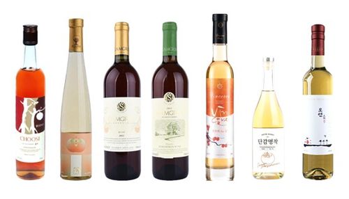 감으로 만든 과일주[제조사 홈페이지 캡처]