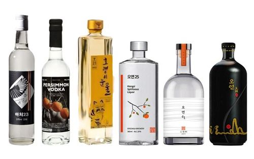 감으로 만든 증류주[제조사 홈페이지 캡처]