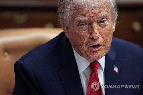 도널드 트럼프 미국 대통령[워싱턴 로이터=연합뉴스. 재판매 및 DB 금지]