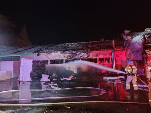 화재 현장[경기소방 제공. 재판매 및 DB 금지]