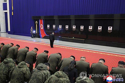 북한, 러 파병 공병부대 귀국 환영식 진행(평양 조선중앙통신=연합뉴스) 북한 조선중앙통신은 13일 "해외 작전지역에 출병하였던 조선인민군 공병부대 지휘관, 전투원들이 부과된 군사 임무를 완수하고 승리의 개가 드높이 귀국하였다"며 전날 평양 4·25문화회관 광장에서 '제528공병연대'를 위한 환영식이 진행됐다고 보도했다. 2025.12.13      [국내에서만 사용가능. 재배포 금지. For Use Only in the Republic of Korea. No Redistribution] nkphoto@yna.co.kr