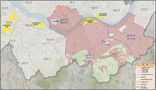 지난 3월 발표된 서울 토지거래허가구역 신규지정 지역[국토교통부 제공. 재판매 및 DB 금지]