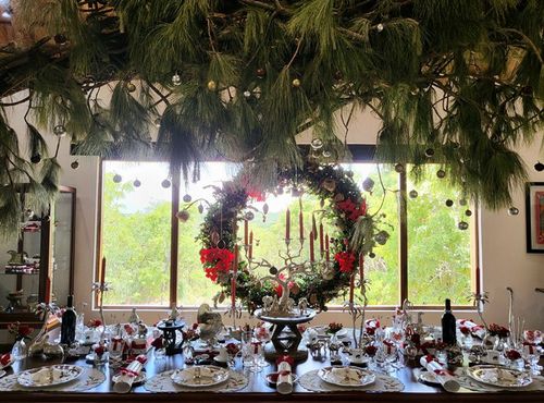 패트릭 마브로스 하라레 본점의 크리스마스 장식(2023년 11월 16일 필자 촬영) [이은별 제공. 재판매 및 DB 금지]