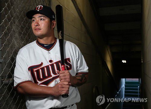 미네소타 트윈스 시절 박병호[게티이미지/AFP=연합뉴스]