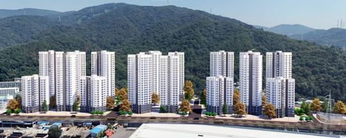 염포동 중리마을 주택정비 사업 조감도[울산시 제공. 재판매 및 DB 금지]