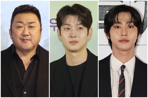 마동석(돈 리)·최우식(에드워드 초이)·안효섭(폴 안)[연합뉴스 자료사진]