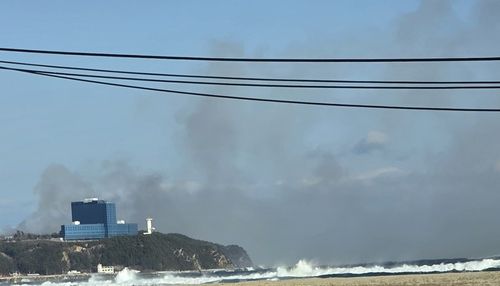 강릉 강동면 야산 화재[독자 제공. 재판매 및 DB 금지]