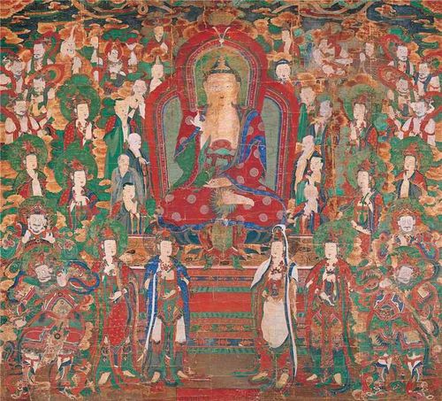 '가평 현등사 아미타여래설법도'[국가유산청 제공. 재판매 및 DB 금지]