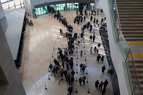 새해 박물관을 찾은 관람객 모습 [국립중앙박물관 제공. 재판매 및 DB 금지]