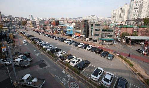 현재 만수천 복개 구간 모습[인천시 남동구 제공. 재판매 및 DB 금지]