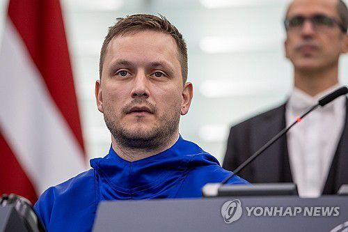 옌스-프레데리크 닐센 그린란드 총리 [EPA 연합뉴스 자료사진. 재판매 및 DB 금지]