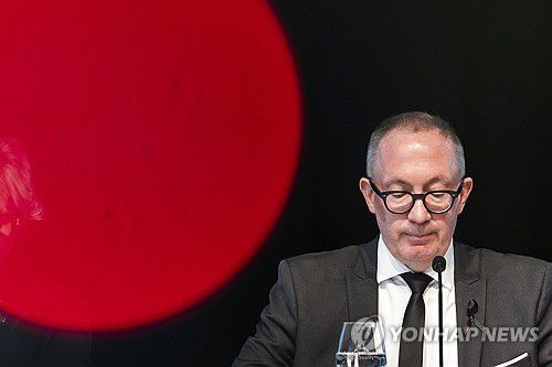 니콜라 페로 크랑몽타나 시장[EPA 연합뉴스 자료사진. 재판매 및 DB 금지]