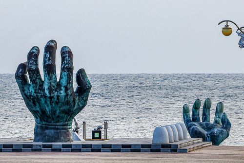 호미곶 '상생의 손' [사진/임헌정 기자]