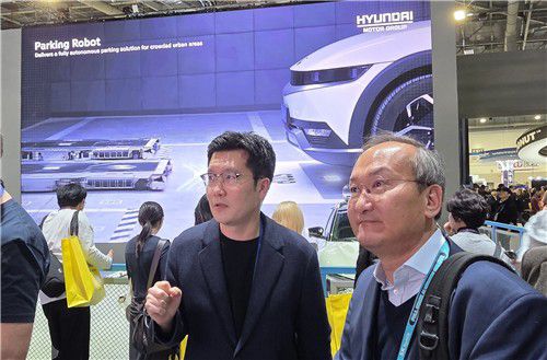 이석희 SK온 최고경영자(CEO), CES 2026 방문[촬영 한지은]