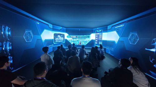 CES 2026 행사장에 차려진 한전관 찾은 관람객들[한국전력 제공. 재판매 및 DB 금지]