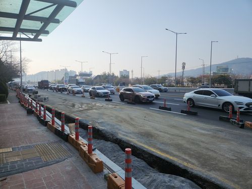 낮에도 정체[차근호 기자]