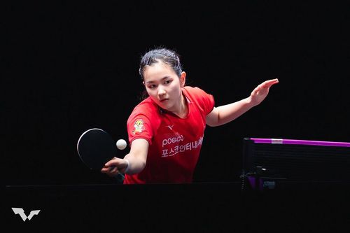 WTT 시리즈에 나선 김나영의 경기 장면[WTT 인스타그램 캡처. 재판매 및 DB 금지]