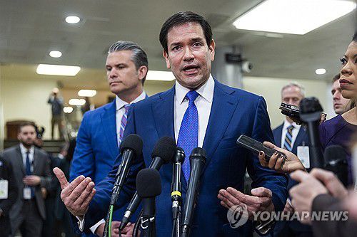 마코 루비오 미 국무장관[EPA=연합뉴스. 재판매 및 DB 금지]