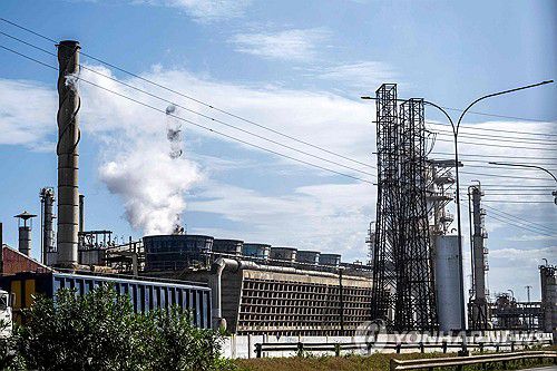 베네수엘라 정유 시설[AFP 연합뉴스 자료사진. 재판매 및 DB 금지]