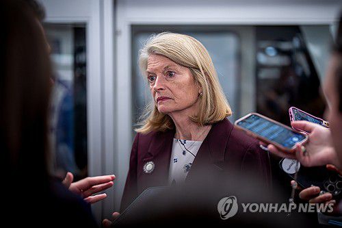 리사 머카우스키 상원의원(공화·알래스카)[AP=연합뉴스 자료사진]