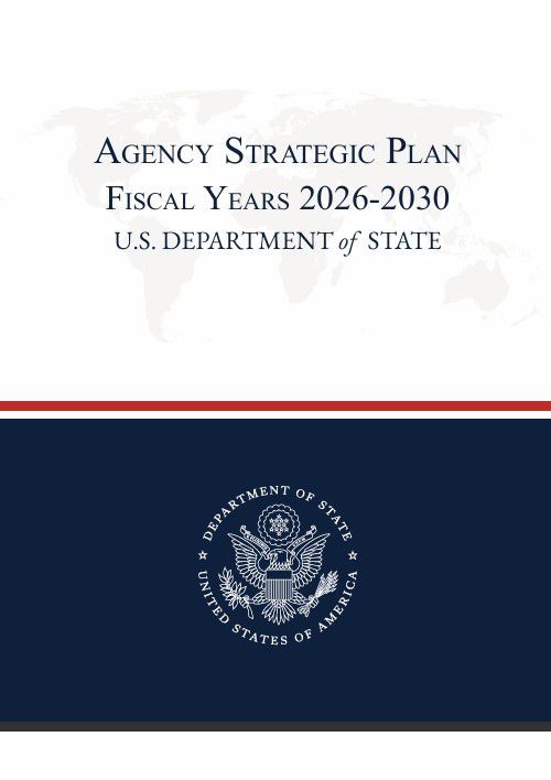 미 국무부 '2026-2030 전략 계획'[미국 국무부 자료]