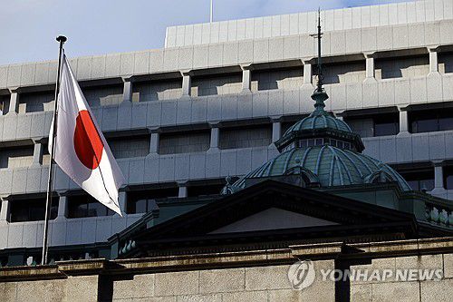 일본은행[EPA 연합뉴스 자료사진. 재판매 및 DB 금지]